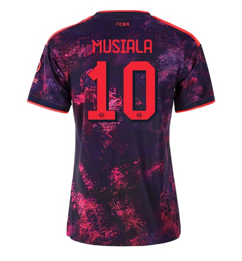 Bayern Munich Jamal Musiala #10 Alternativní Dres pro Dámské 2026-27 Krátký Rukáv Bayern Munich Jamal Musiala #10 Alternativní Dres pro Dámské 2026-27 Krátký Rukáv